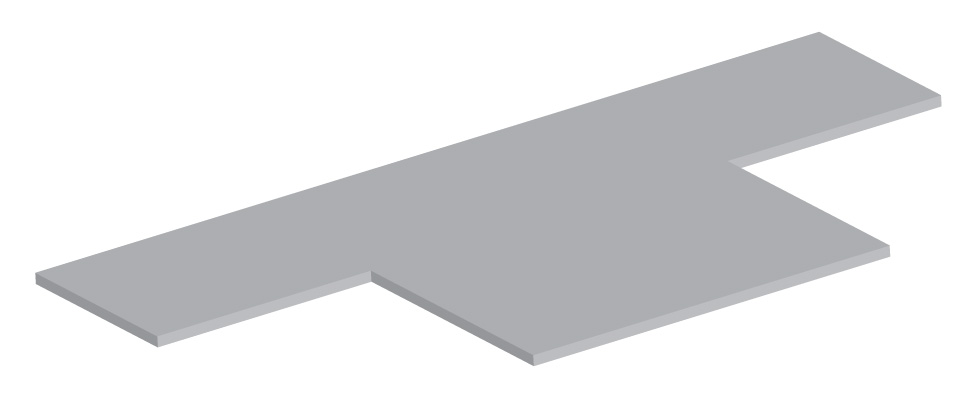 Кронштейн для опуска кабеля в трубу ТС.04