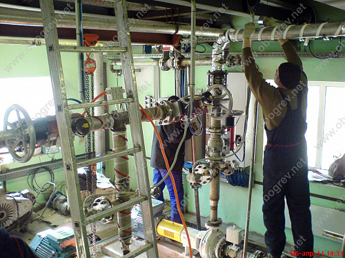 Кольская ГМК, обогрев трубопроводов.  �4