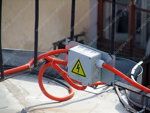 ДМШ им. Глазунова, обогрев кровли.  �3