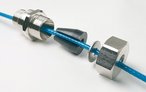 Муфта-сальник для ввода кабеля в трубу 3/4 или 1 дюйм