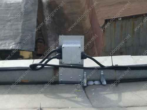 Обогрев кровли, Швецова, 23.  �2